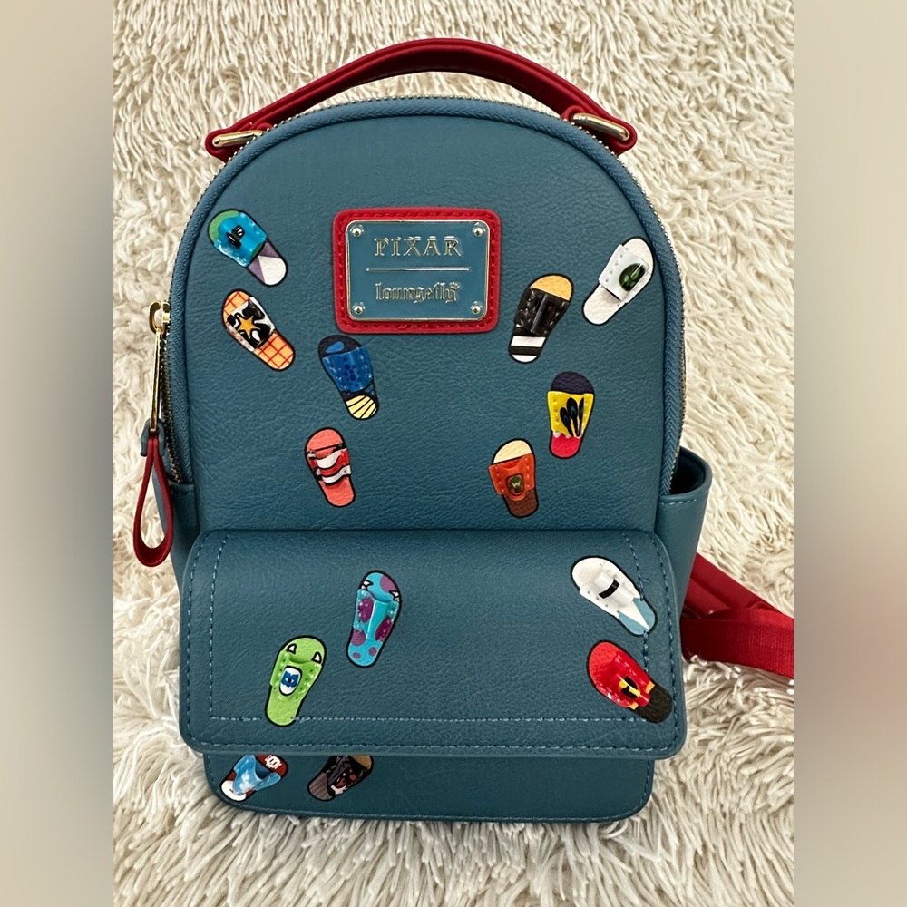 Loungefly Disney Pixar Slides Mini Backpack